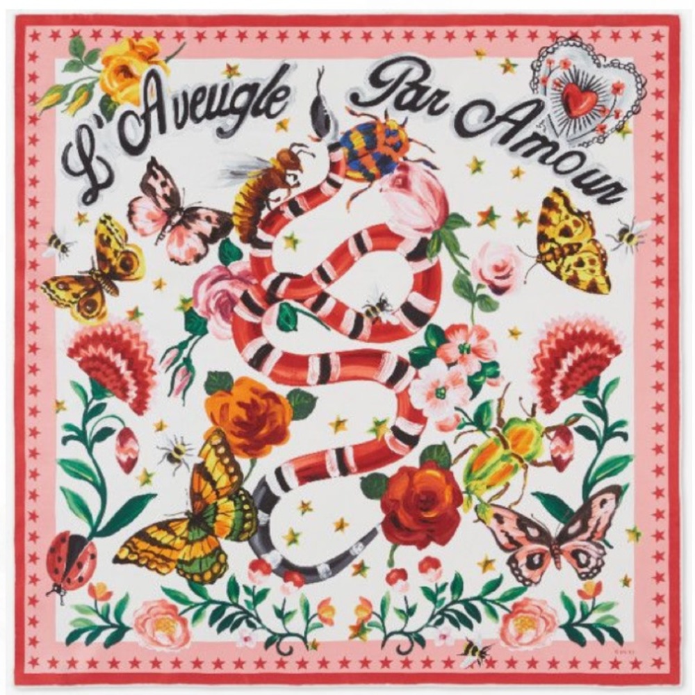 ISO Gucci Garden Shawl